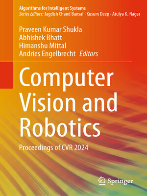 cover image of Computer Vision and Robotics